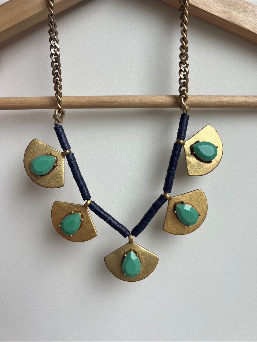 Blue & Gold Necklace